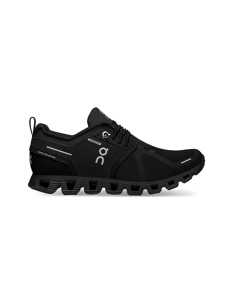 ON Damen Laufschuhe Cloud 5 Waterproof ALL BLACK schwarz